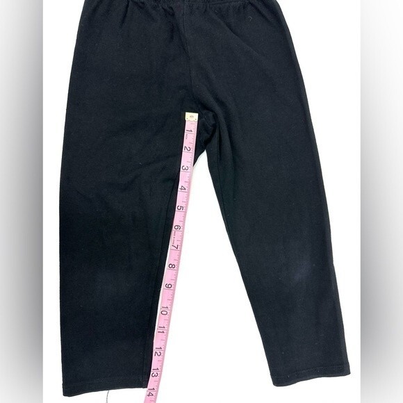 Arizona Jean Co Girls Black Leggings Sz S 7/8 - Picture 3 of 6